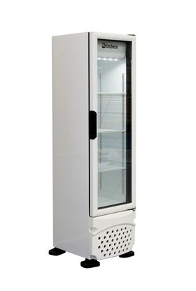 Refrigerador Expositor Vertical Visa Cooler Porta de Vidro Branco 230 Litros 220V Imbera