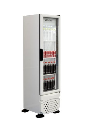 Refrigerador Expositor Vertical Visa Cooler Porta de Vidro Branco 230 Litros 220V Imbera