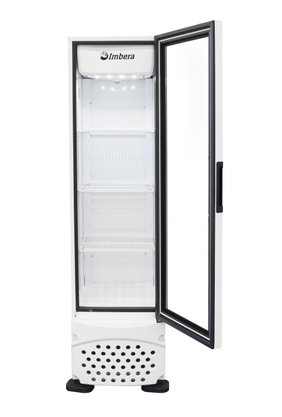 Refrigerador Expositor Vertical Visa Cooler Porta de Vidro Branco 230 Litros 220V Imbera