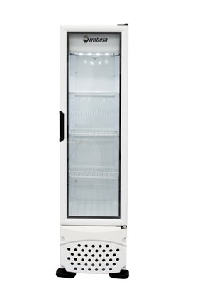 Refrigerador Expositor Vertical Visa Cooler Porta de Vidro Branco 230 Litros 220V Imbera