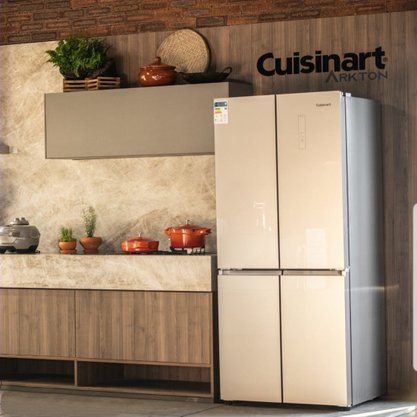 Refrigerador Multi Door Arkton Freezer Inox 518 Litros 220V Cuisinart