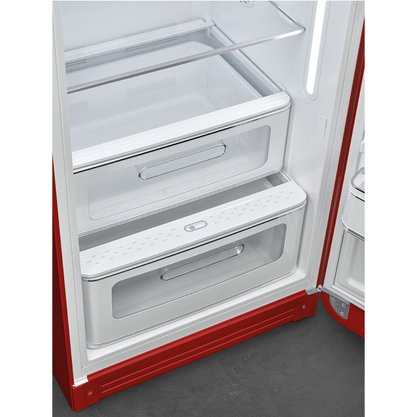 Refrigerador Vermelho 1 Porta Dobradiça à Direita 281 Litros 220V Smeg