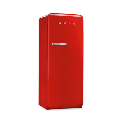 Refrigerador Vermelho 1 Porta Dobradiça à Direita 281 Litros 220V Smeg