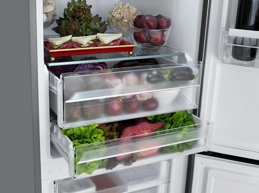 Refrigerador Vetro Bottom Freezer 317 Litros 220V Elettromec