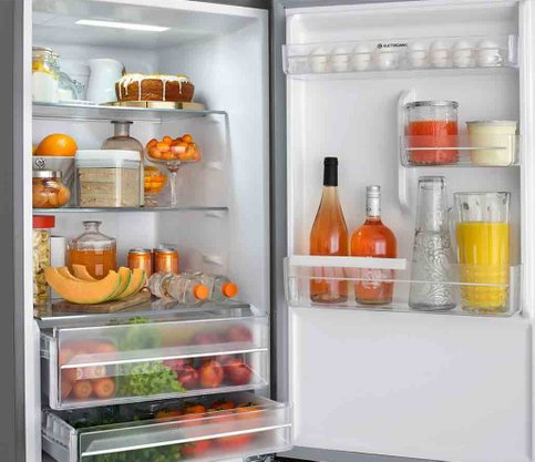 Refrigerador Vetro Bottom Freezer 317 Litros 220V Elettromec