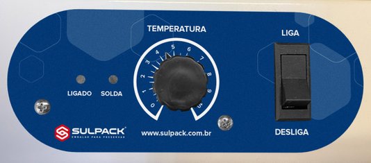 Seladora de Pedal Convencional com Controlador de Temperatura SP-400 TE 220V Sulpack