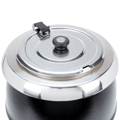 Sopeira Elétrica Profissional Preta Inox ATS1010 10 Litros 220V Zahav