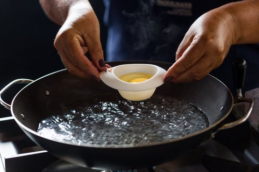 Suporte para Cozinhar Ovo Poche Joie