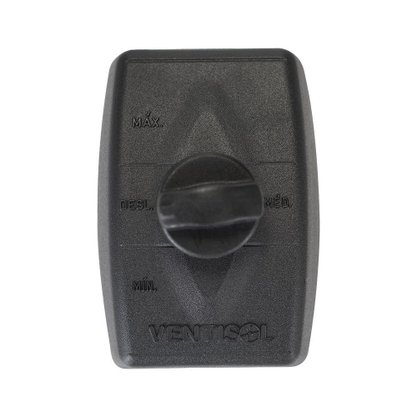 Ventilador de Parede Preto Oscilante 60cm Bivolt Ventisol