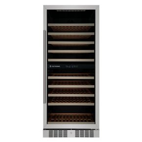 Adega 110 Garrafas Digital Led Dual Zone Built-in 220V Elettromec