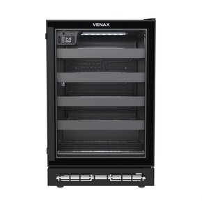 Adega de Embutir 24 Garrafas Piubella Cave In Preto Fosco 220V Venax