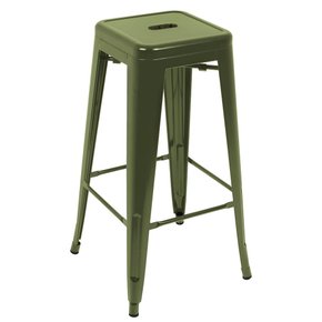 Banqueta Industrial Large Verde MOR