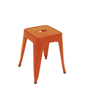 Banqueta Industrial Small Laranja MOR