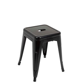 Banqueta Industrial Small Preta MOR