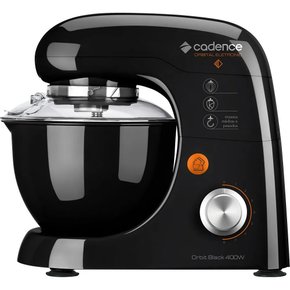 Batedeira Orbital 8 Velocidades Contrast Preta 220V Cadence