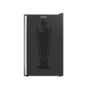 Cervejeira Visa Cooler Preto Fosco Black 100 Litros 220V Venax