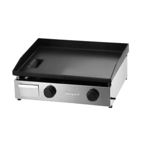 Chapa Bifeteira para Lanche a Gás Slim Baixa Pressão 60x50 Compact