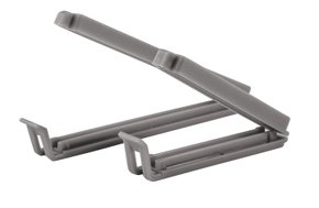 Kit 12 Clipes Cinza com 2 Tamanhos James.F