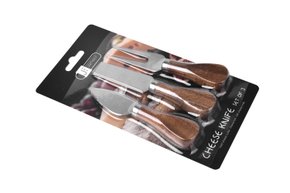 Conjunto de Utensílios para Queijo Inox 3 Peças James.F