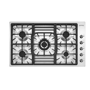 Cooktop Classica Semiprofissional Semifilo a Gás 5 Queimadores 90cm Bivolt Smeg