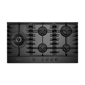Cooktop Vetro a Gás 5 Queimadores Tripla Chama 90cm Bivolt Elettromec