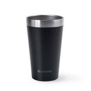 Copo Térmico para Cerveja Black em Aço Inox 473ml Termopro