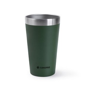 Copo Térmico para Cerveja Green em Aço Inox 473ml Termopro