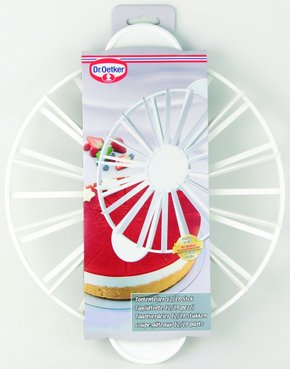 Cortador Fatiador de Bolo e Torta 12 a 18 Pedaços Dr Oetker