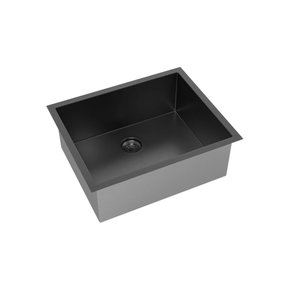Cuba para Cozinha Primaccore 500 Black Matte Nano Com Válvula Debacco