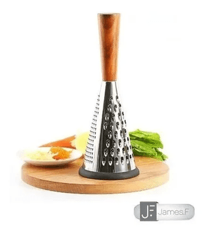 Ralador Cônico Inox e Madeira Acácia James.F