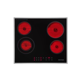 Cooktop Elétrico Vitrocerâmico 4 Queimadores 60cm 220V Elettromec
