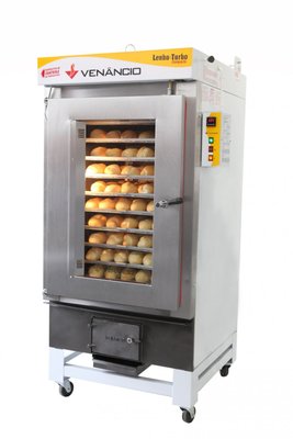 Forno Ciclone Turbo a Lenha 10 Esteiras 220V Venâncio