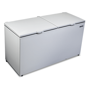 Freezer e Refrigerador Horizontal Dupla Ação 2 Tampas Cegas DA550 546 Litros 220V Metalfrio