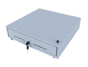 Gaveta para Dinheiro Manual Bege Porta Cédulas e Moedas com Chave MGM Innal