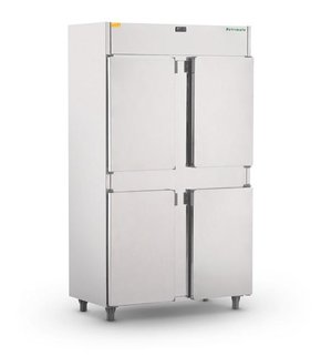 Geladeira Comercial Mini Câmara 4 Portas Plus Inox Resfriados MC4PP 220V Refrimate