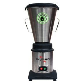 Liquidificador Industrial Baixa Rotação Monobloco Inox 6 Litros 220V Skymsen