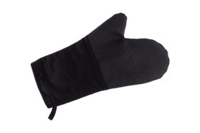Luva Térmica Silicone e Algodão Preto 35cm Weck