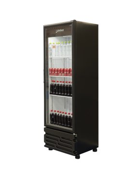 Refrigerador Expositor Vertical Porta de Vidro Preto 454 Litros 220V Imbera