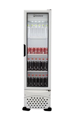 Refrigerador Expositor Vertical Visa Cooler Porta de Vidro Branco 230 Litros 220V Imbera