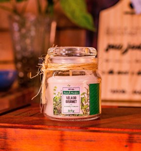 Vela Aromática Gourmet Ervas de Provence Ecológica 100g Omnes