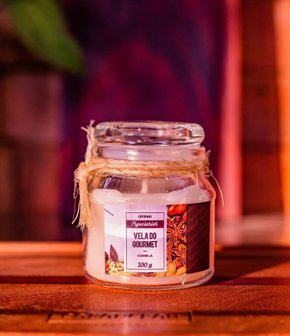 Vela Aromática Gourmet Especiarias Ecológica 100g Omnes