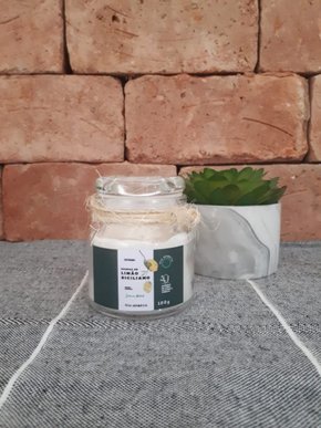 Vela Aromática Gourmet Limão Siciliano - Edição Saimon Novack Ecológica 100g Omnes