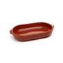 Assadeira de Barro Oval Vidrada 13x22 Motta