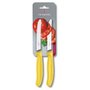 Conjunto com 2 Facas Serra Amarela 10cm Swiss Classic Blister Victorinox