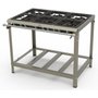 Fogão Industrial a Gás Master Inox 6 Queimadores 3 Simples e 3 Duplos PMI-603 Progás